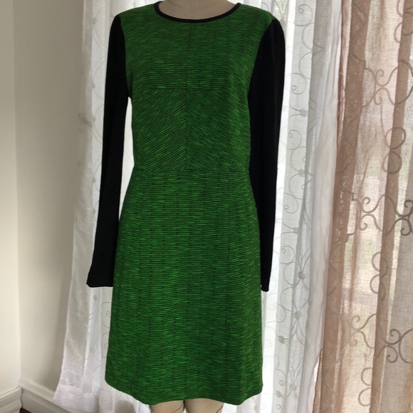 TIBI Colorblock Pattern Mini Dress - Picture 4 of 14